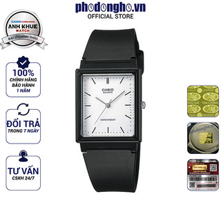 Đồng hồ nam dây nhựa casio chính hãng anh khuê mq-27-7edf