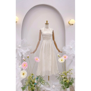 váy maxi tiểu thư