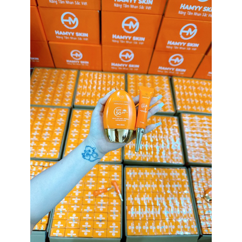 KEM CHỐNG NẮNG HAMYY SKIN