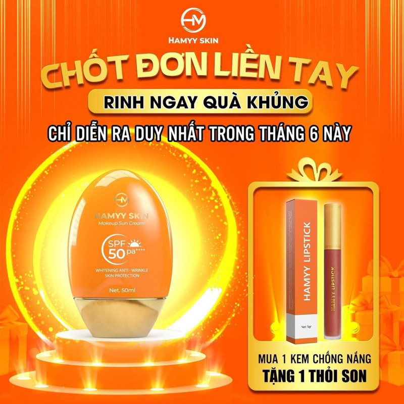 KEM CHỐNG NẮNG HAMYY SKIN