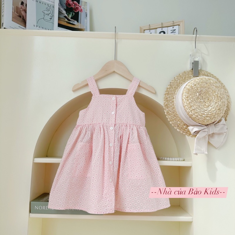 ‼️SALE SỐC‼️VÁY HAI DÂY BÉ GÁI BẢNG MÀU CỰC YÊU, MỀM MÁT, VẢI CỰC ĐẸP