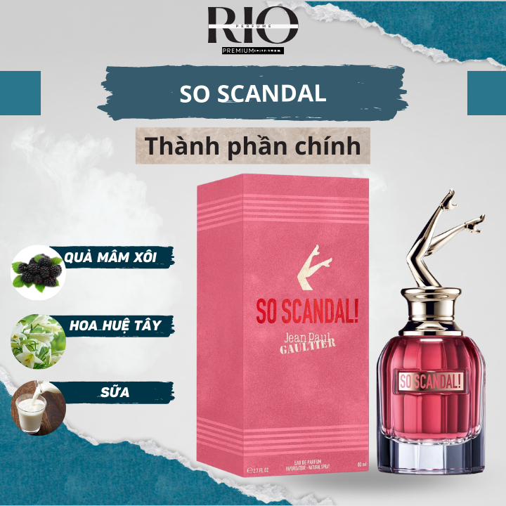 Nước Hoa Nữ JPG So Scandal chiết 10ml mini chính hãng quyến rũ, gợi cảm, tinh tế - rio.cop