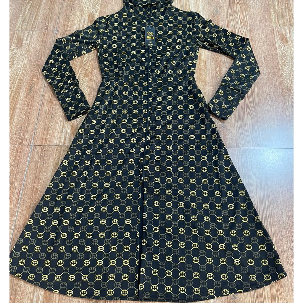 Áo Chống Nắng Nữ Dáng Dài Toàn Thân Chất UMI Mềm Mát Co Giãn Thoải Mái