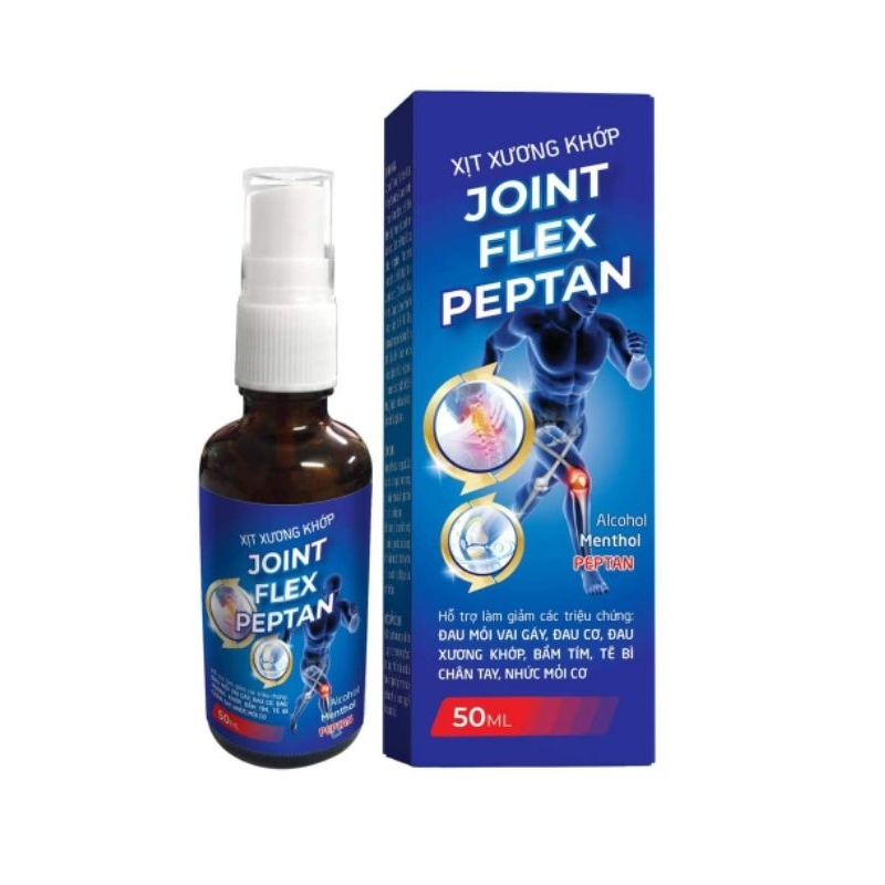 Xịt hỗ trợ giảm đau xương khớp Joint flex peptan