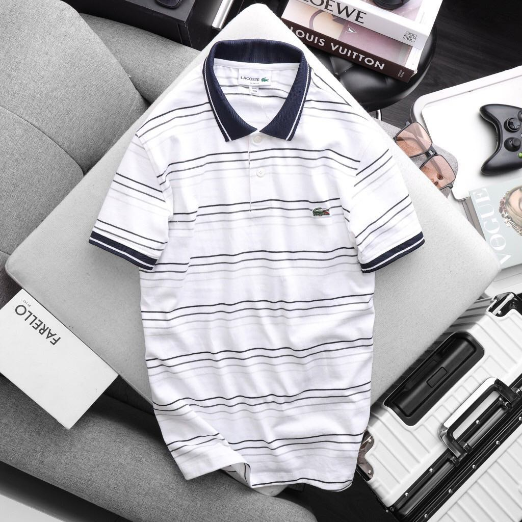 Áo thun polo nam Cá sấu hàng chuẩn xuất dư