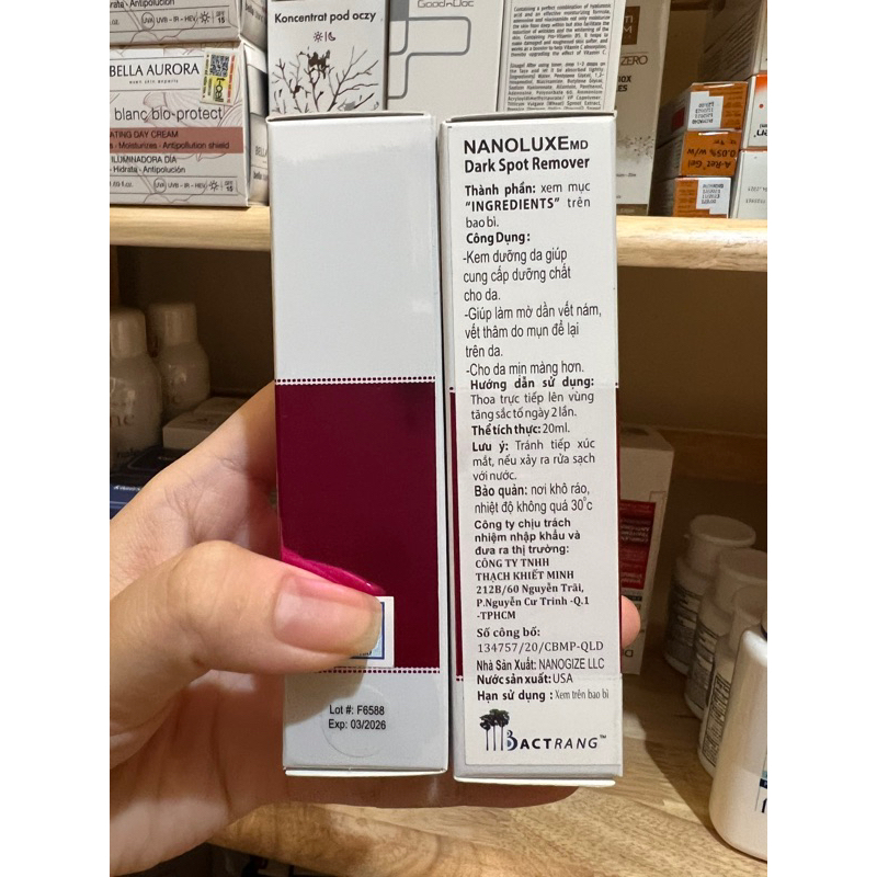Nanoluxe MD Dark Spot Remover Serum – Tinh Chất Giảm Nám Da 20ml
