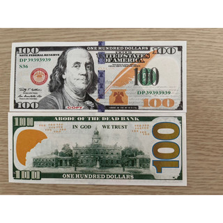 1 xấp giấy tiền vàng mã đô mỹ 100$