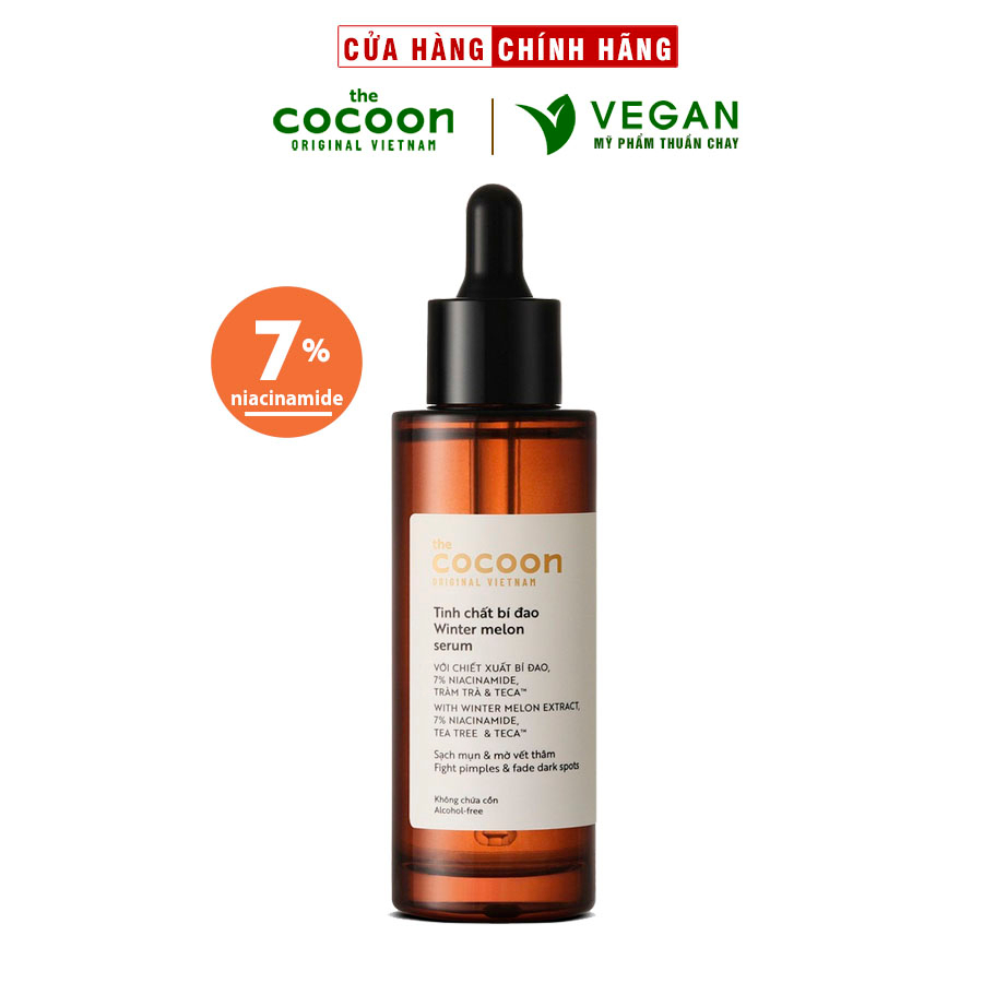 Tinh chất bí đao cocoon 70ml serum Winter melon