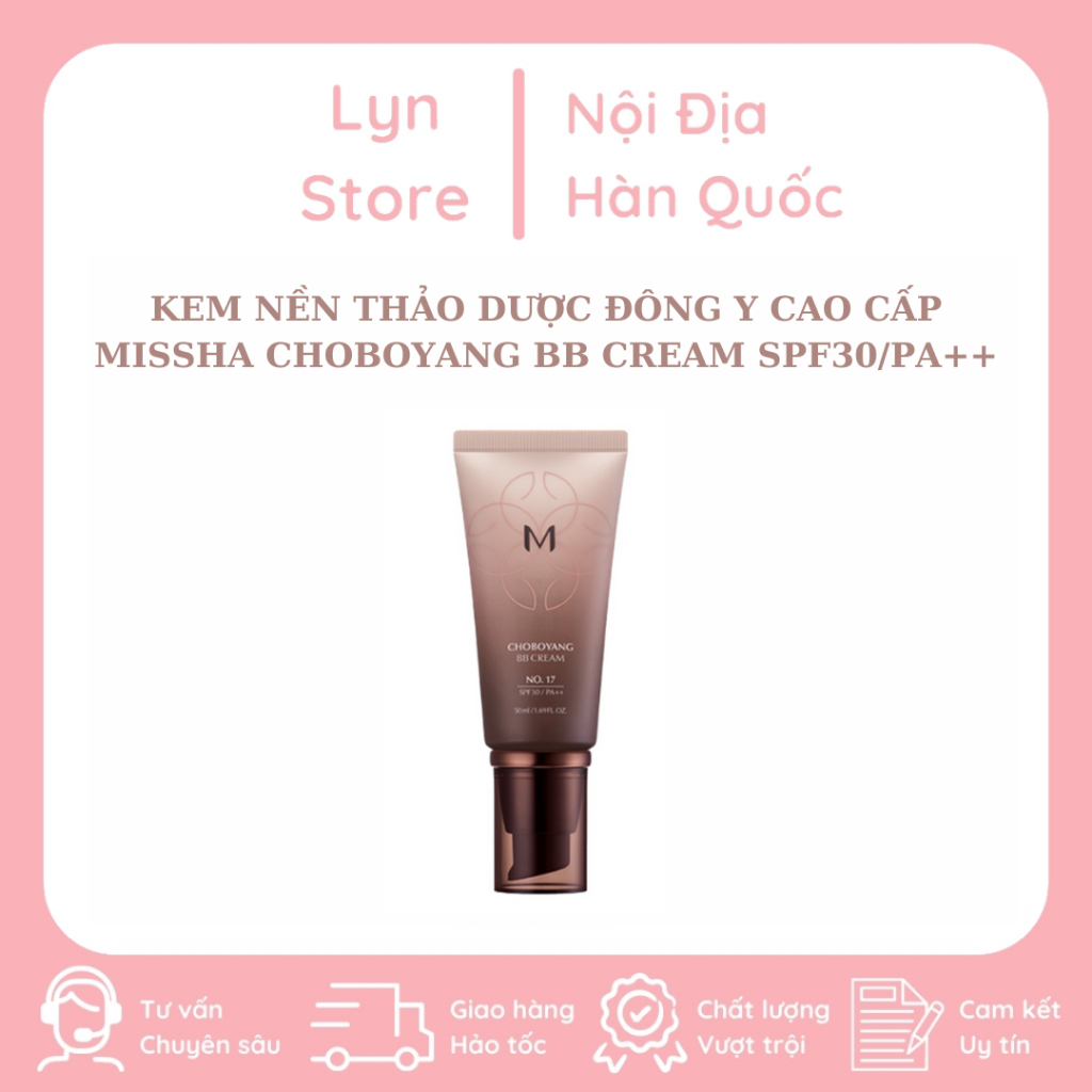 Kem BB Cream Thảo Dược Đông Y Missha Choboyang BB Cream SPF30/PA++