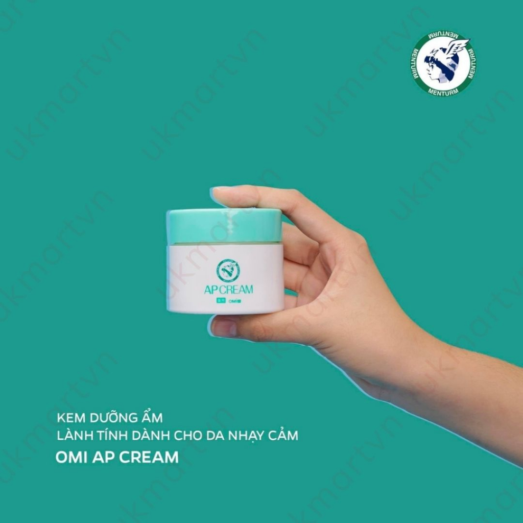 Kem Dưỡng Ẩm Lành Tính Dành Cho Da Nhạy Cảm Omi Menturm Nhật Bản