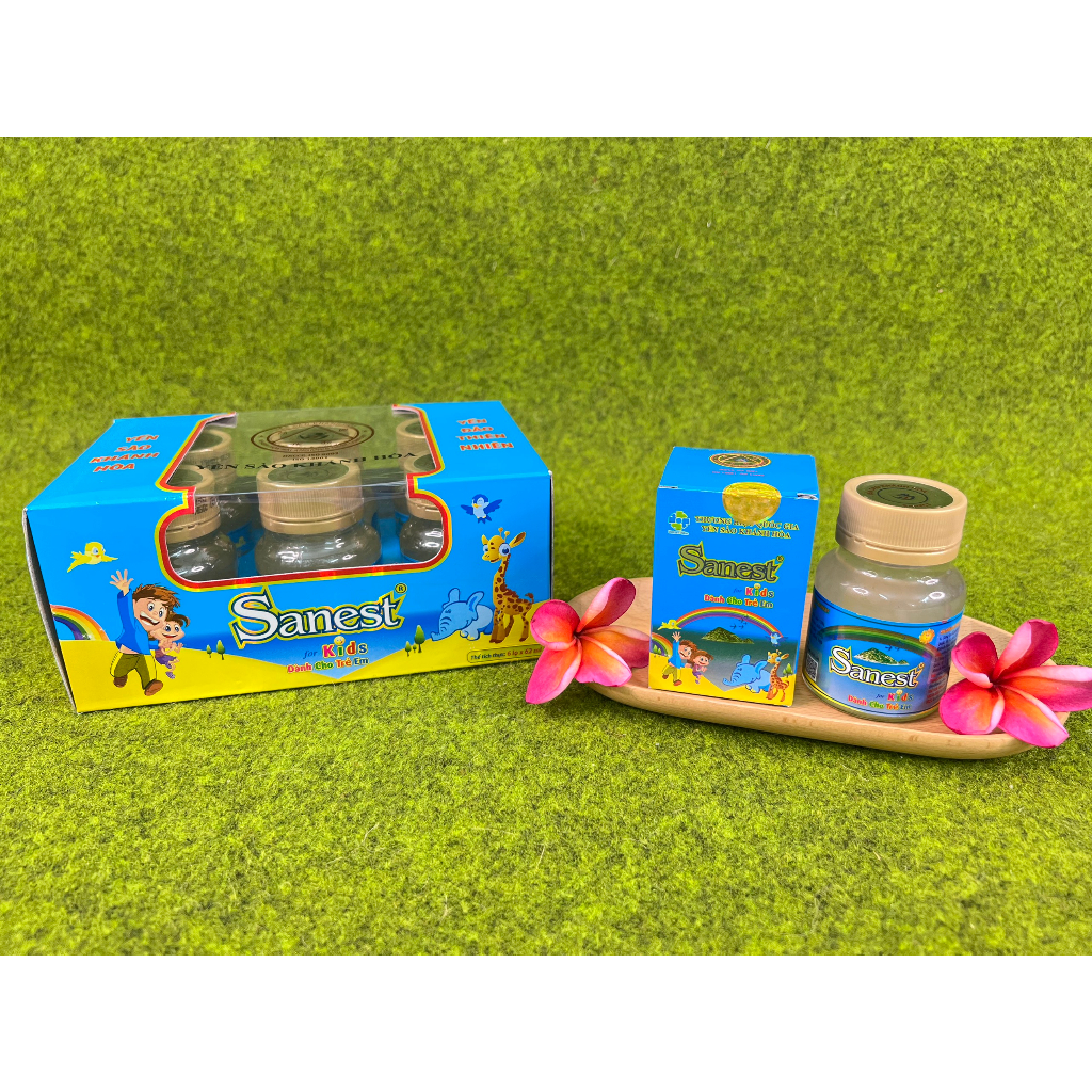 NƯỚC YẾN SÀO SANEST - DÀNH CHO TRẺ EM- LỌ 62ML