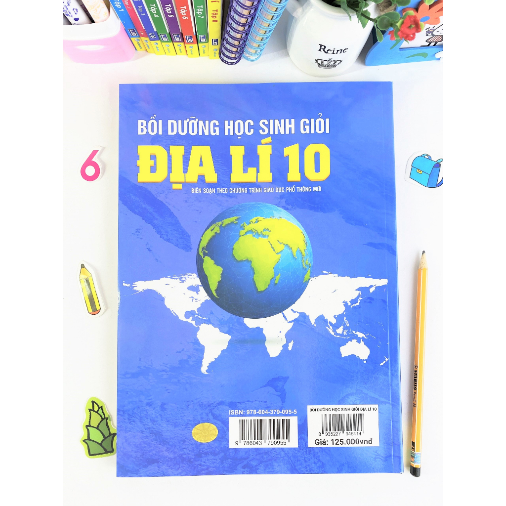 Sách - Bồi Dưỡng Học Sinh Giỏi Địa Lí 10 - Biên soạn theo chương trình GDPT mới - ndbooks