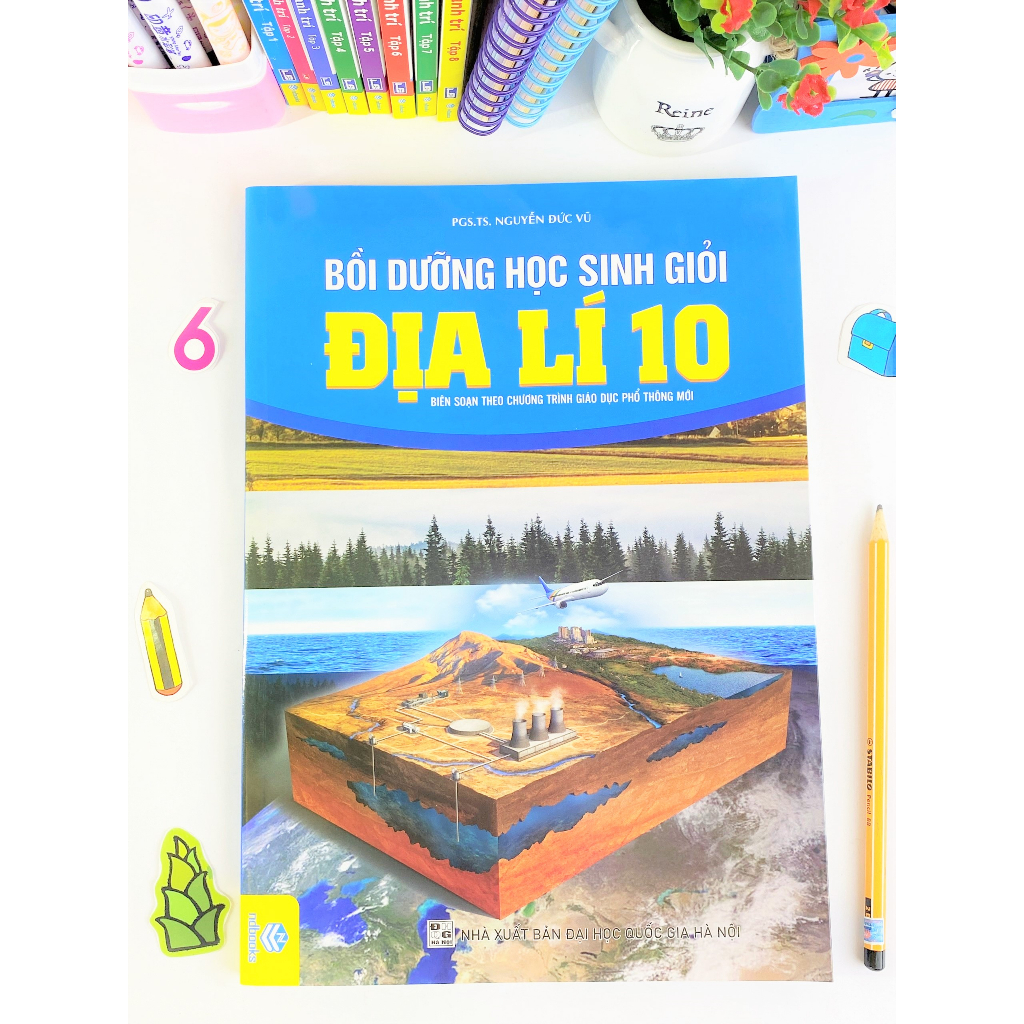 Sách - Bồi Dưỡng Học Sinh Giỏi Địa Lí 10 - Biên soạn theo chương trình GDPT mới - ndbooks