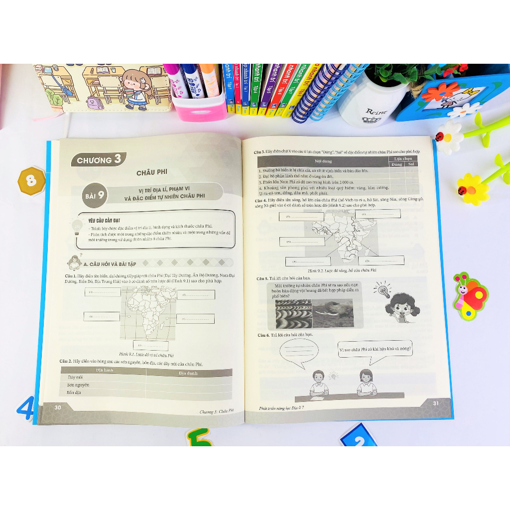 Sách - Phát Triển Năng Lực Địa Lí Lớp 7  - ndbooks