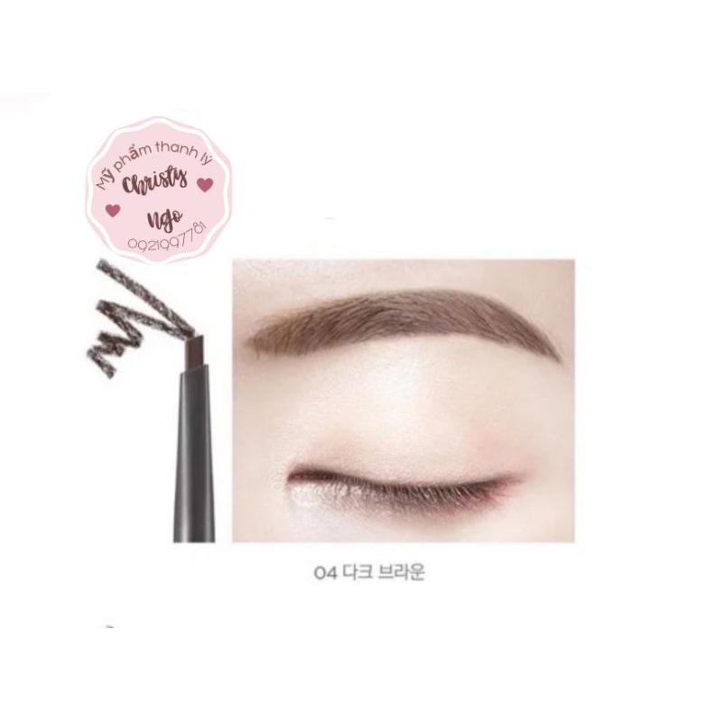 CHÌ KẺ MÀY 2 ĐẦU THE FACE SHOP MÀU SỐ 04