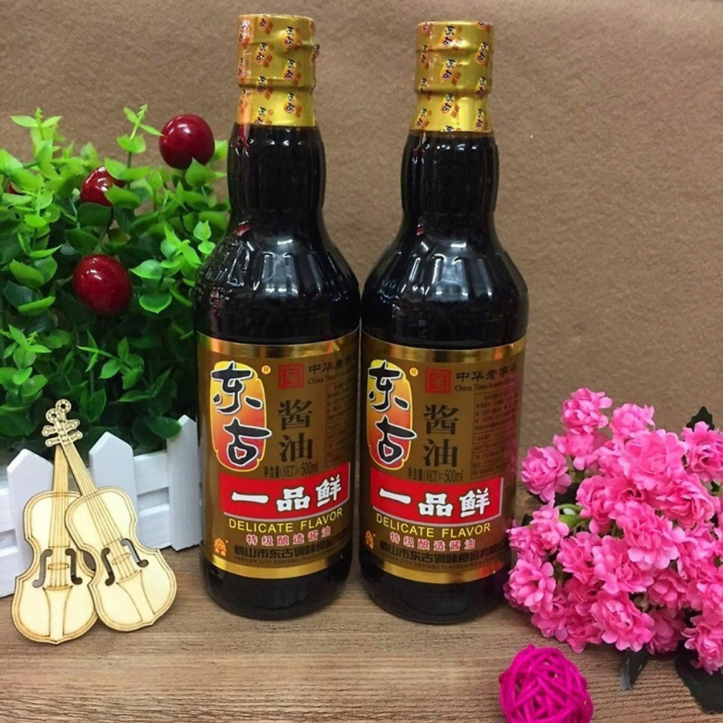 Xì dầu càng cua 500ml -gia vị trung