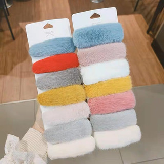 Kẹp Tóc Lông Siêu Dễ Thương Nhiều Màu