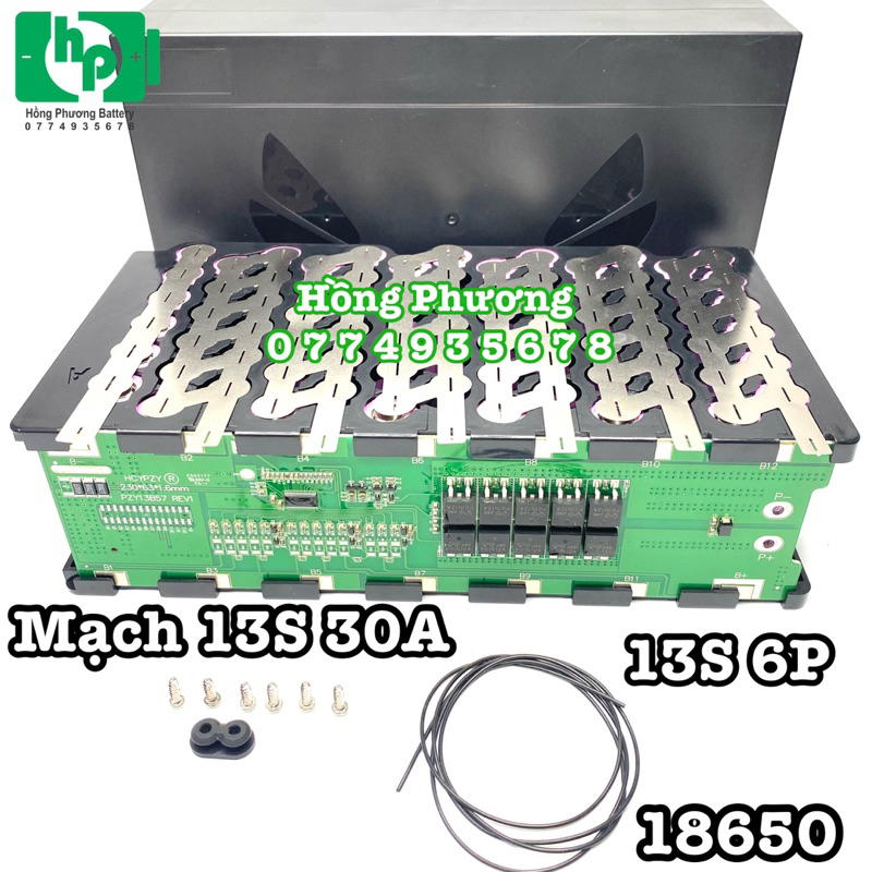 Mạch xe điện  13S 6P 30A