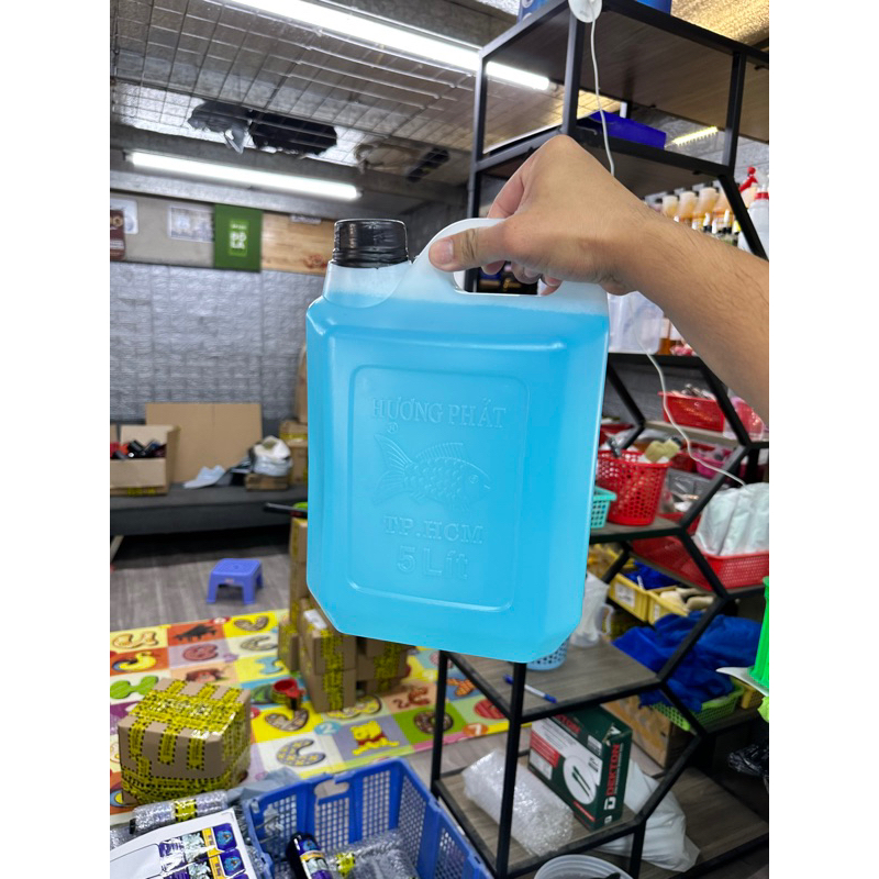 Dung Dịch Tăng Độ Bọt Kết Hợp Xà Bông Rửa Xe 5L mau xanh