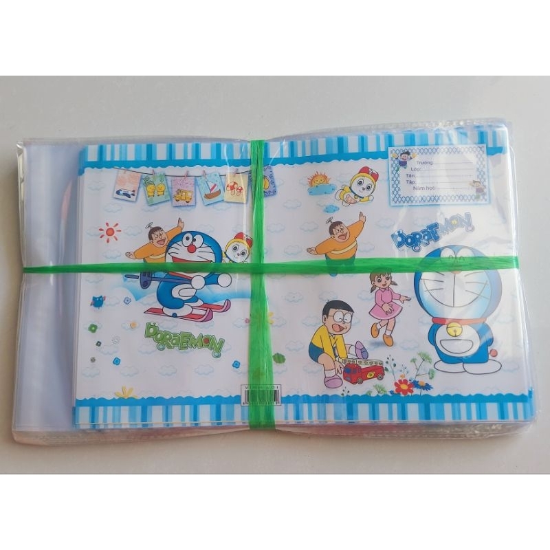 Xấp 10 tờ bao tập hình có bao kiếng, hàng loại 1 dày dặn, nhiều mẫu cute hottrend