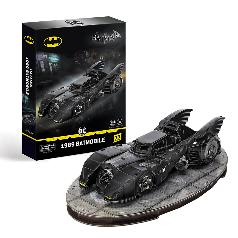 Đồ Chơi Lắp Ráp Mô Hình 3D Bằng Giấy CubicFun Batman Batmobile 1989 DS1019h (110 mảnh)