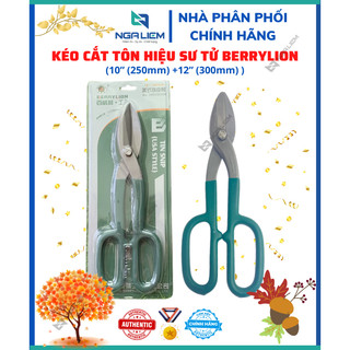 Kéo cắt tôn hiệu sư tử berrylion; chuyên cắt tôn, cắt sắt, cắt lưới, ... size 10” +12”