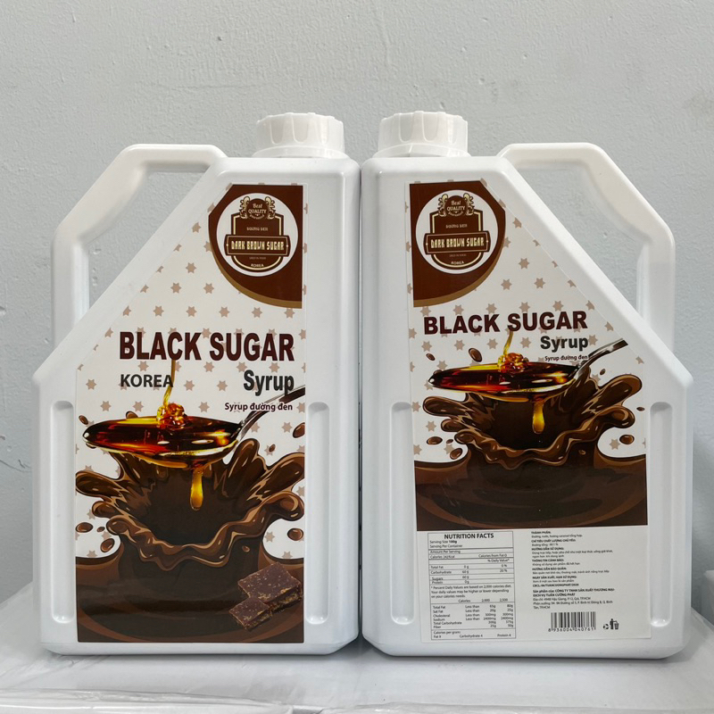 Siro đường đen Hàn Quốc - 2L