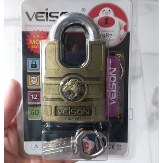 Ổ khóa cửa,cổng- chìa bấm veison 60mm