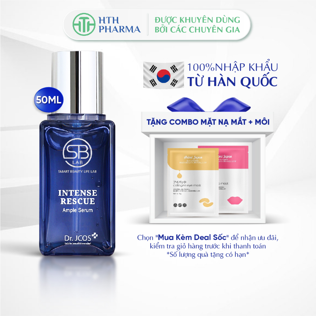 Serum Dưỡng Da Cấp Nước Hàn Quốc Dr.JCOS - SB LAB INTENSE RESCUE V-LINE FIT AMPLE SERUM Nâng Cơ Và Làm Săn Chắc Da