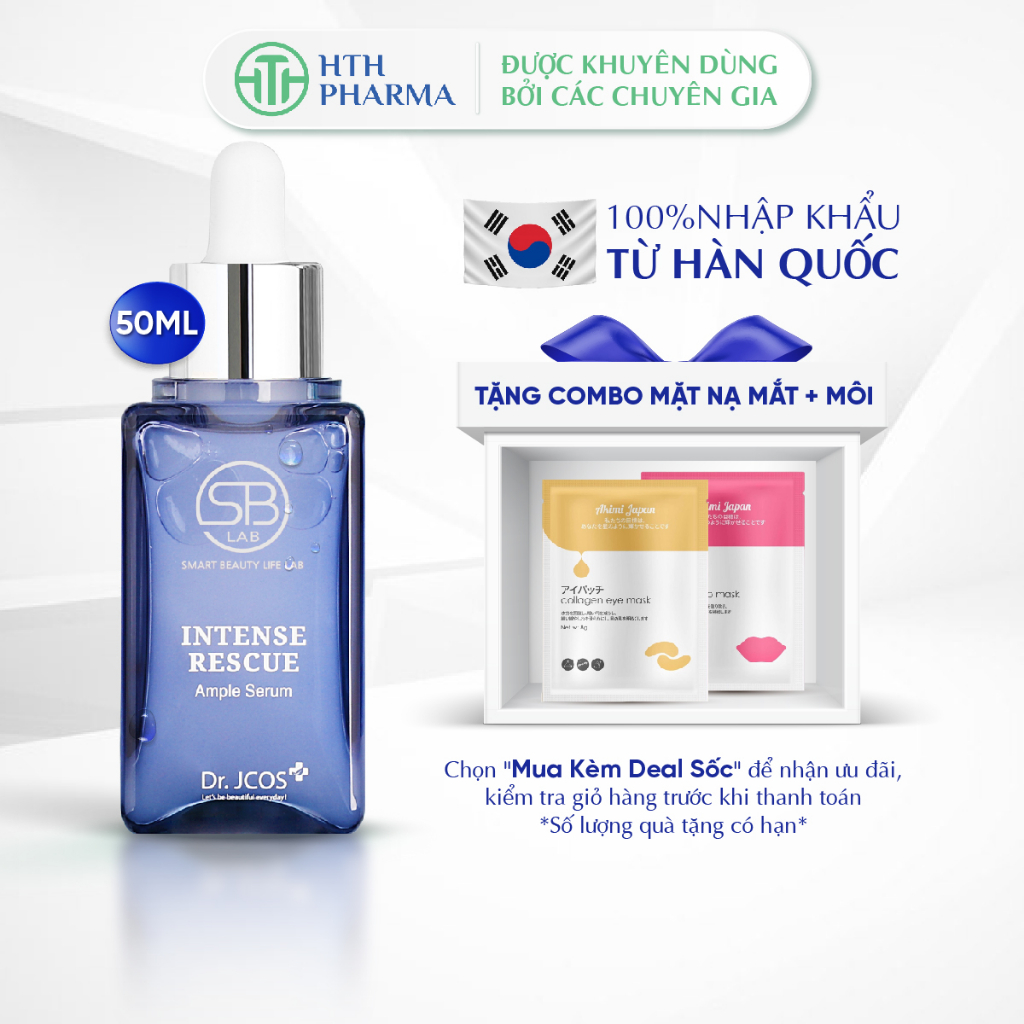 Serum Cấp Ẩm Phục Hồi Da Hàn Quốc Dr.JCOS - SB LAB INTENSE RESCUE HYDRO FILL AMPLE SERUM Hỗ Trợ Cân Bằng Nước Cho Da