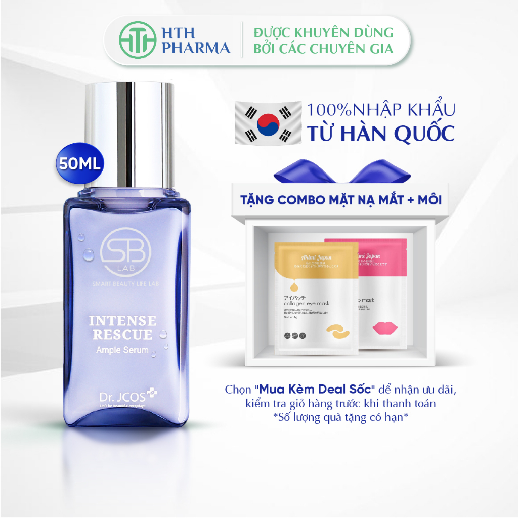 Serum Tái Tạo Da Hàn Quốc Dr.JCOS - SB LAB INTENSE RESCUE CERA BARRIER AMPLE SERUM Giúp Phục Hồi Bảo Vệ Săn Chắc Làn Da