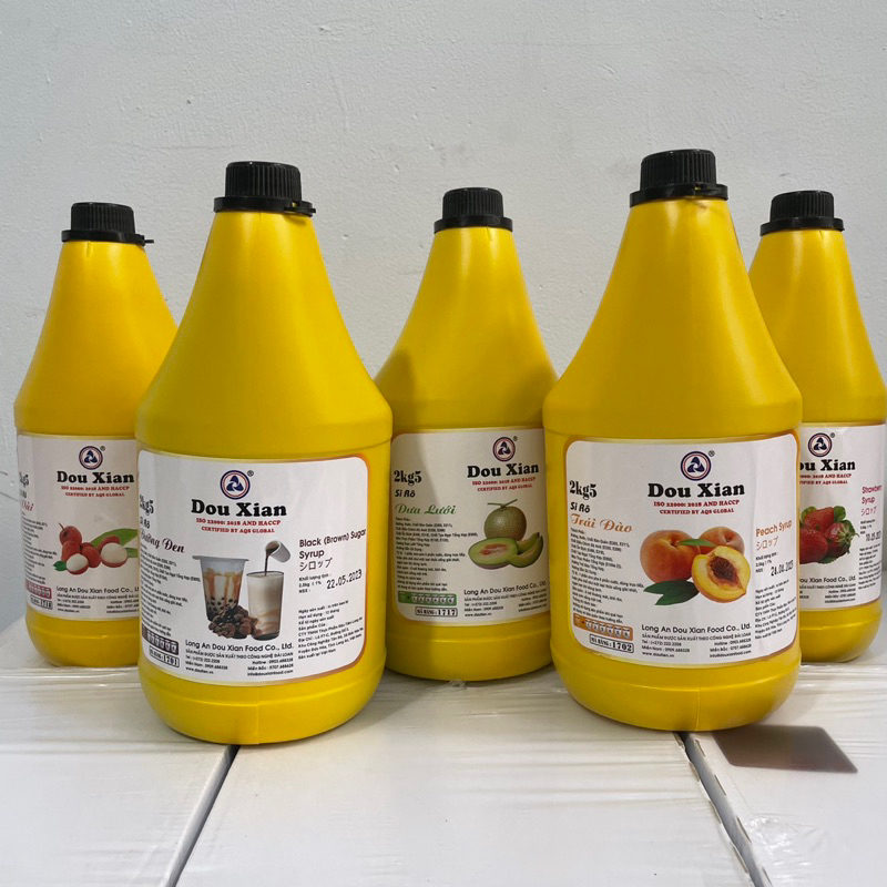 Siro Hàng Huy (Dou xian) bình 2kg5 CÁC MÙI