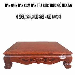 kỉ trúc chữ nhật -bàn osin bàn trà bàn cơm kê đồ trang trí nhà cửa gỗ hương