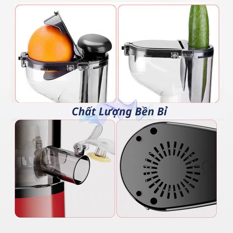 Máy Ép Hoa Quả Kumo May Ep Trái Cây Chậm Cao Cấp Lọc Sạch Bã