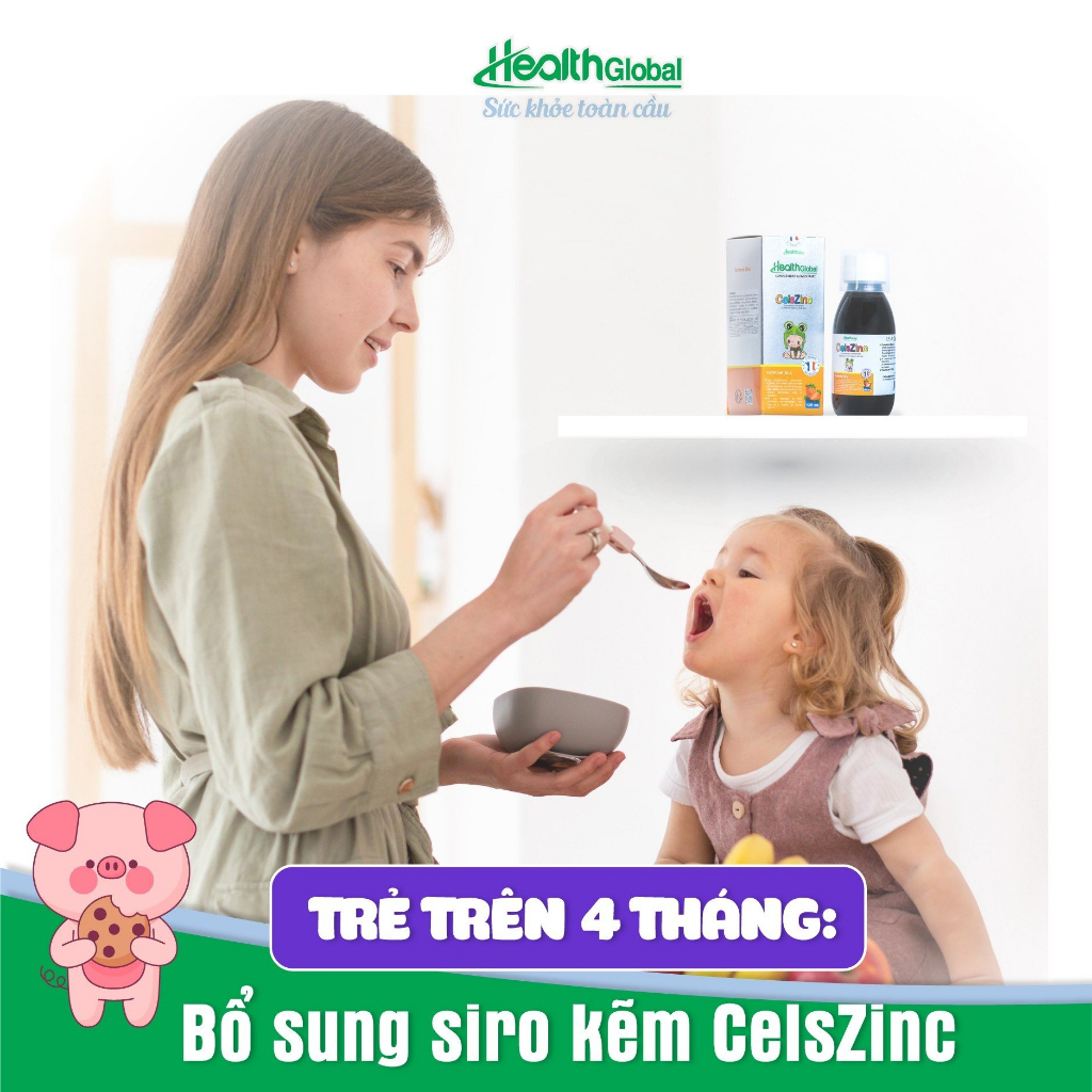 Kẽm cho bé CELSZINC Heath Global 125ml