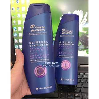 DẦU GỘI CHO DA GÀU HEAD & SHOULDERS CLINICAL STRENGHT 400ML - USA