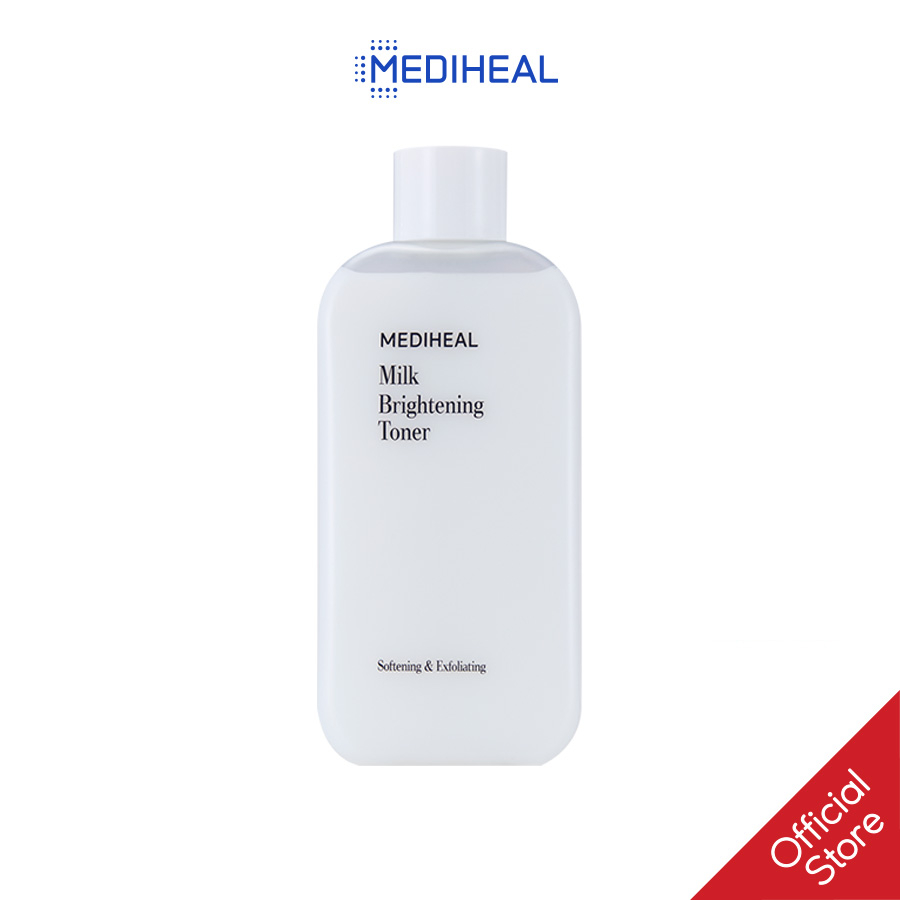 Nước Hoa Hồng Dưỡng Ẩm, Làm Sáng Da MEDIHEAL MILK BRIGHTENING TONER