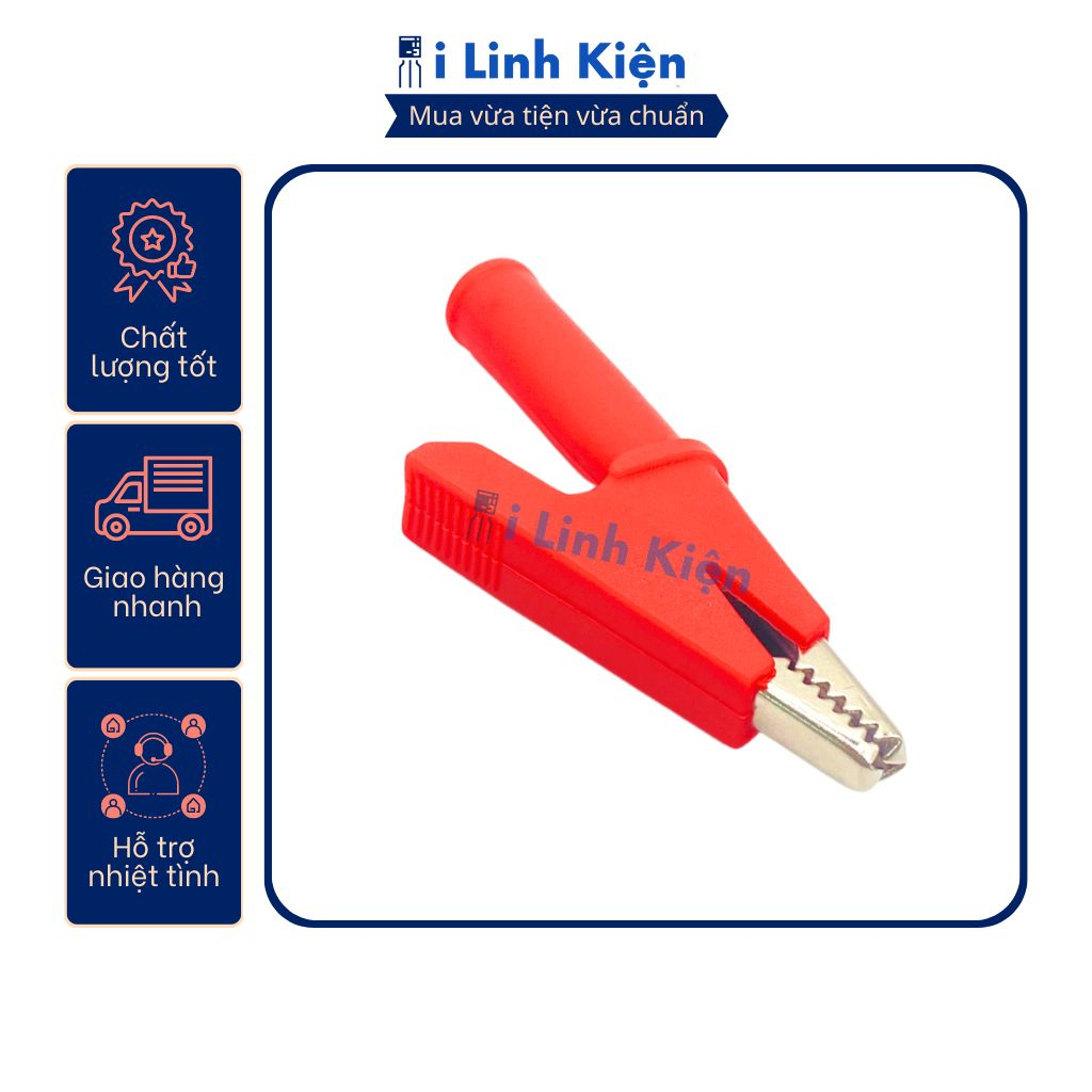 Kẹp cá sấu loại tốt 1 cặp chất lượng cao.