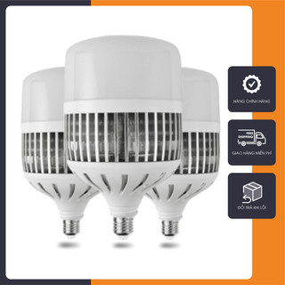 Bóng đèn led trụ nhôm tản nhiệt siêu sáng, đèn led bulb tiết kiệm điện năng