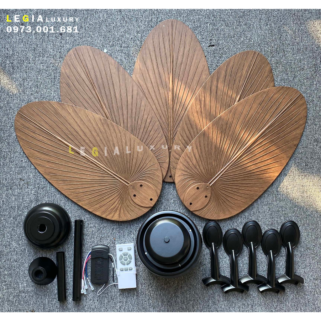 Quạt trần phong cách Đông Dương| Indochine style LGFAN659