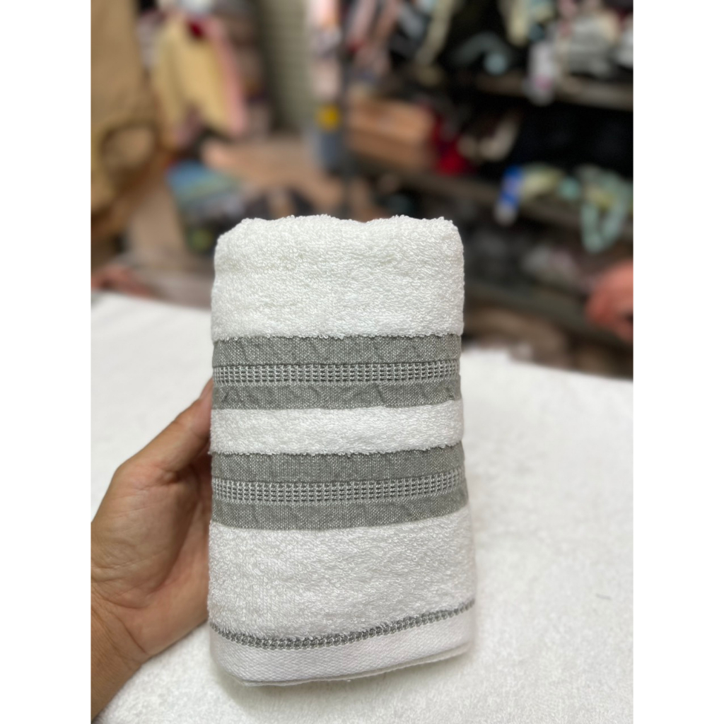 Khăn mặt , khăn tắm cotton thấm hút kích thước 35*75 cm
