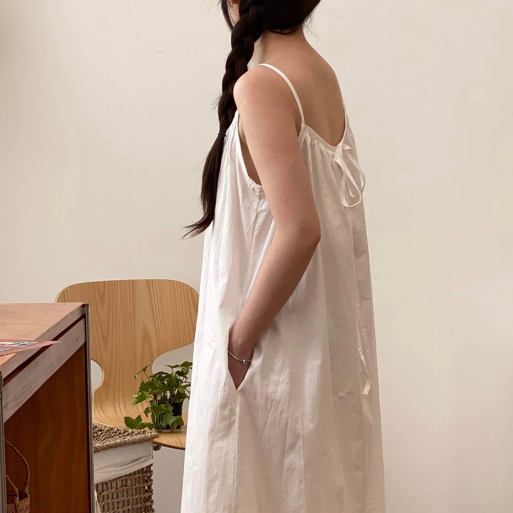 CAMISOLE DRESS - Váy thô 2 dây 6179_V0109