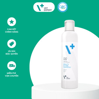 Sữa tắm Vet Expert Beauty & Care Shampoo dành cho chó mèo da nhạy cảm, chai 250ml