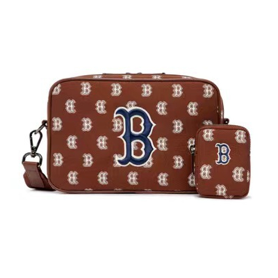 MLB 1:1 Túi đeo chéo phom chữ nhật Monogram 3ACRM012N-50BGD