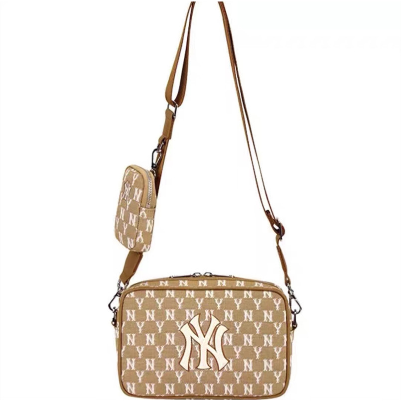 MLB 1:1 Túi đeo chéo phom chữ nhật Monogram 3ACRM012N-50BGD