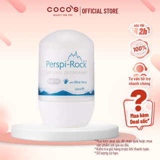 Lăn khử mùi tự nhiên Perspi-Rock Natural Deodorant Roll On 50ml