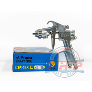 Súng phun sơn prona r21x-g15 + cốc rc-4s