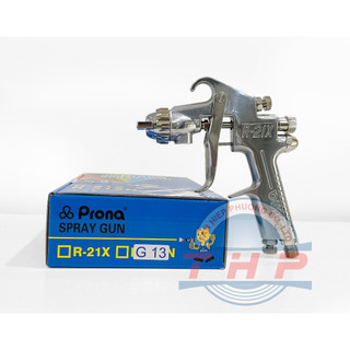 Súng phun sơn prona r21x-g13+ cốc rc-4s