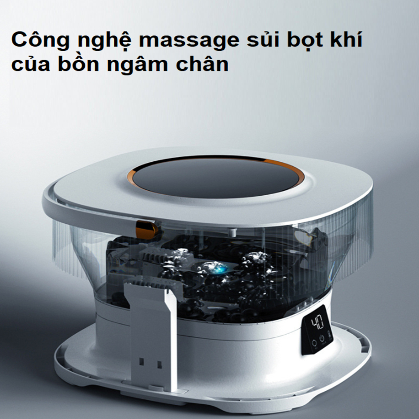 Bồn ngâm chân massage tự động Philips PPM3111F dung tích 15 lít