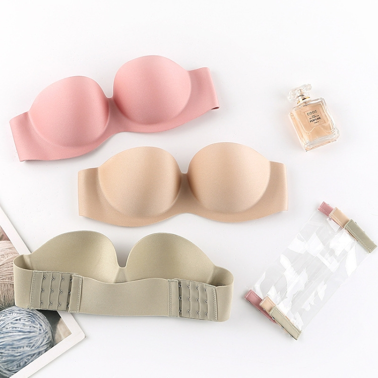 Áo ngực không dây - Áo lót nâng ngực không gọng mút dày bản to siêu ôm nâng ngực sexy Bellar A335